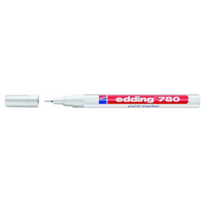 Popisovač edding 780 biely lakový