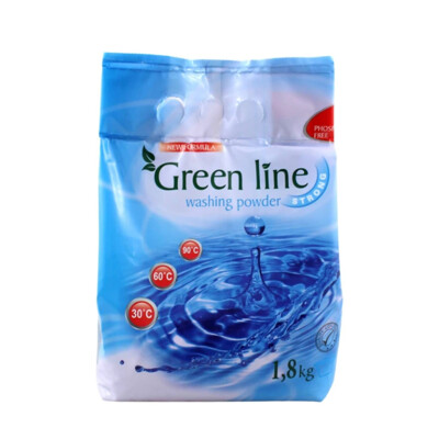 Prací prášok GREEN LINE STRONG 1,8 kg