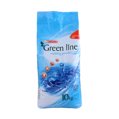 Prací prášok GREEN LINE STRONG 10 kg
