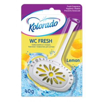 WC Blok Kolorado Fresh Toilet Citrón 40g