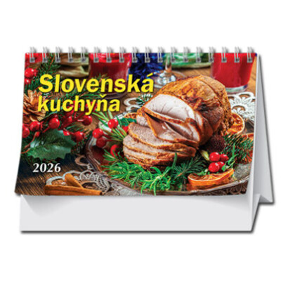 Stolový kalendár - Slovenská kuchyňa - 2026