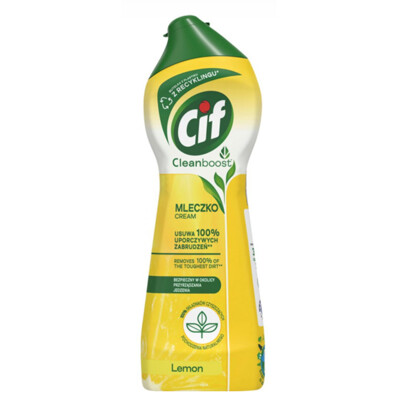 Cif Clean Boost Lemon 500g