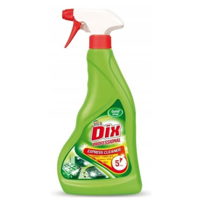 DIX PROFESSIONAL (ZELENÝ) - tekutý čistiaci prostriedok GRIL, KRBY, 500 ml