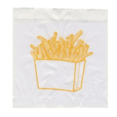 Vrecká na hranolky - 10+5x11cm - (300ks)