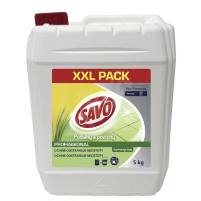 Čistiaci prostriedok SAVO Profi Universal Lemongrass 5 l (na podlahu)