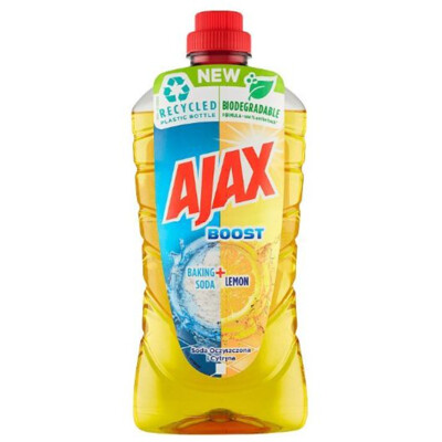 Ajax Boost Baking Soda+Lemon univerzálny čistič 1l (na podlahu)