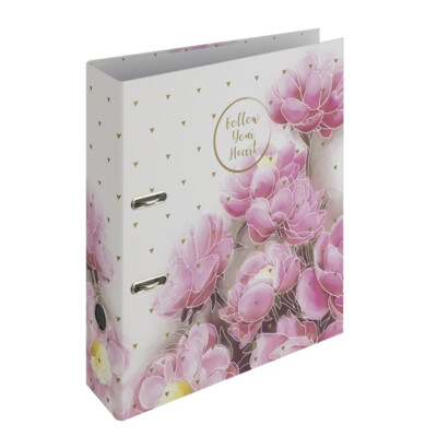 Poradač pákový PP A4 70 mm - Romantic magnolia (magnolia pákový)