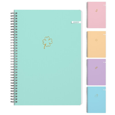 Blok linajkový so špirálou Soft Touch A5/80 listov