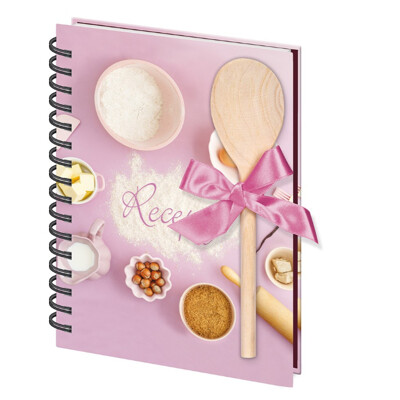 Kniha na recepty A5 s vareškou Baking