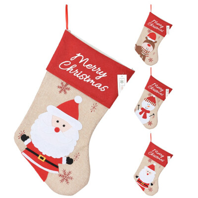 Vianočná pančucha s uškom 40 cm (3 motívy)