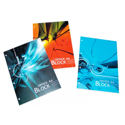 Poznámkový blok A4 70 list. linkovaný Office