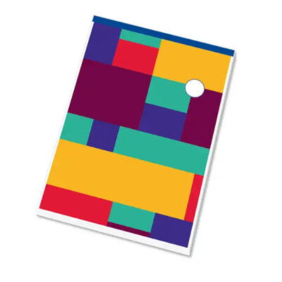 Poznámkový blok A5 - 50l, šitý, čistý