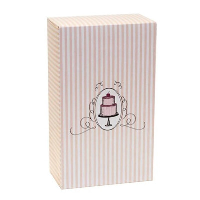 Krabicka na cukrovinky Cake box STRIPES 125x210x70mm
