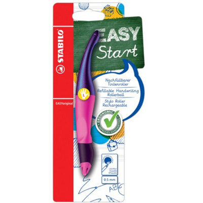 Roller guľôčkový STABILO EASYoriginal Holograph pre ľavákov, ružový (ružový)...