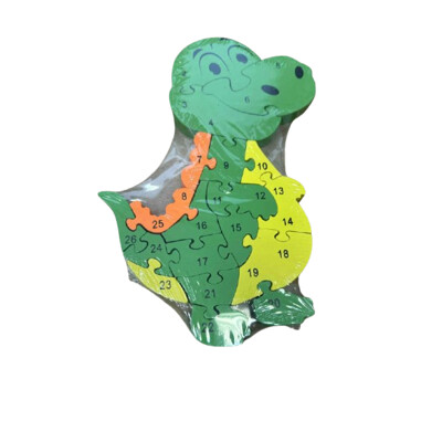 Skladačka dino 1-26, A-Z