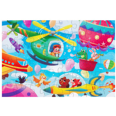 Puzzle detské 50 x 34 cm (48 ks) - Active Sky