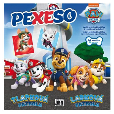 Pexeso v zošite JM Labková Patrola