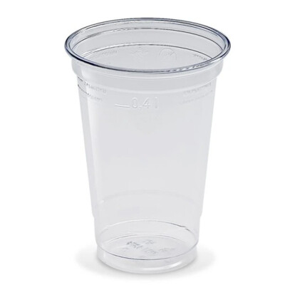 Pohár z PET plastový 0,4L (50ks)