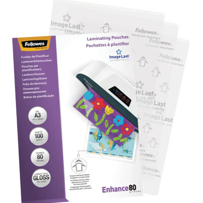 Laminovacie fólie Fellowes 303x426 /A3/ 80mic