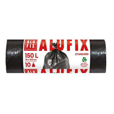 vrecia na odpad zaťahovacie 150l 10ks (alufix)