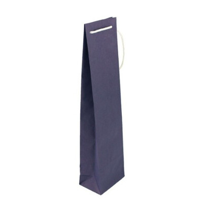 Taška na víno 9X6X38cm modrá