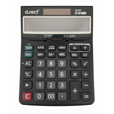 Kalkulačka D.Rect 2230- 12 miestna MAXI 19x14cm