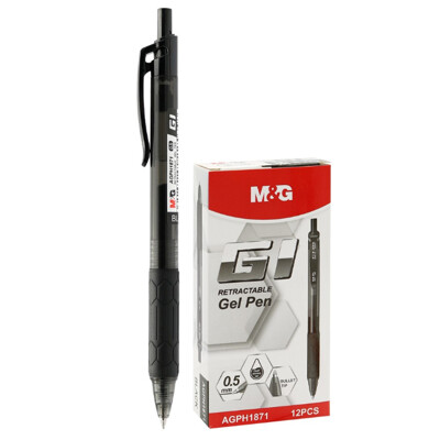 Pero gélové M&amp;G G1 (0,5 mm) - čierna náplň