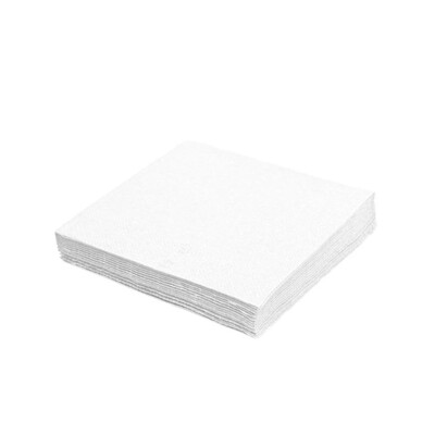 Obrúsky 33x33cm 1-vrst. 70ks biele