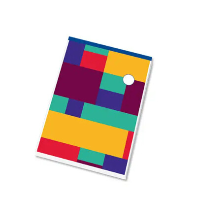 Poznámkový blok A6 - 50l., šitý, čistý