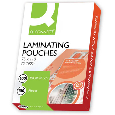 Laminovacie fólie Q-Connect 75x110 100mic