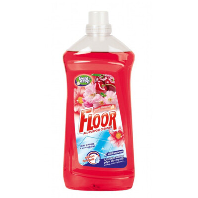 FLOOR kvet čerešní 1,5 L, univerzálny prípravok na umývanie podláh, obkladov a...