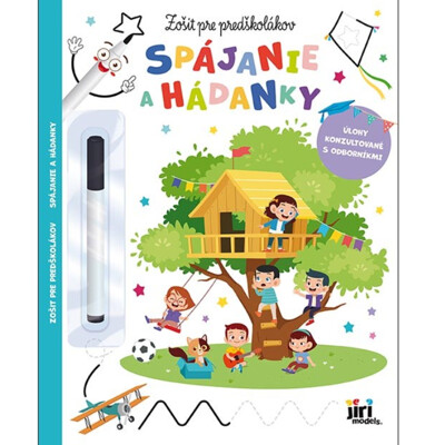 Zošit pre predškolákov JM Spájanie a hádanky