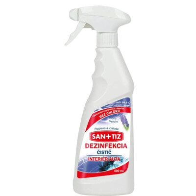 SANITIZ čistiaci dezinfekčný prostriedok na interiér auta 500ml