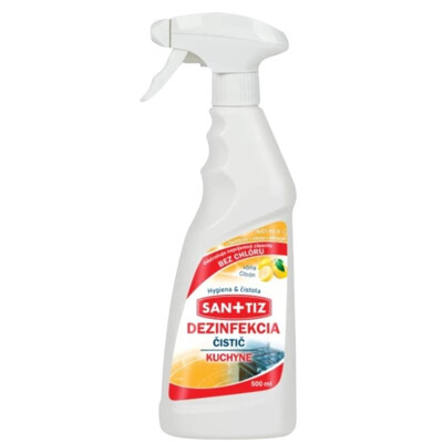 SANITIZ čistiaci dezinfekčný prostriedok na kuchyne 500ml