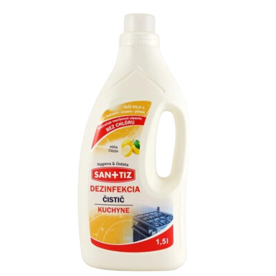 SANITIZ čistiaci dezinfekčný prostriedok na kuchyne 1,5l
