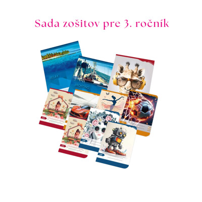 Sada zošitov pre 3. ročník