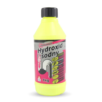 Hydroxid sodný čistič odpadov mikrogranule 1 kg