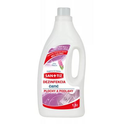 SANITIZ čistiaci dezinfekčný prostriedok na plochy a podlahy 1,5l