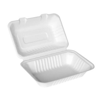Menu box 1-dielny BIO cukrova trstina 230x155x65mm (50ks)