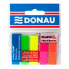 Samolepiace záložky Donau 12x45mm neon
