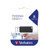 USB kľúč, 8 GB, USB 2.0, 10/4MB/sec, VERBATIM ''PinStripe'', čierna