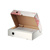 Archívny box Esselte Speedbox so sklápacím vekom 80mm biely/červený