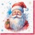 Obrúsky TaT 33x33cm Portrait Of Santa Claus