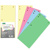 Kartónové rozraďovače D.RECT 1/3 A4, pastelový mix, 100 ks