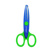 Detské nožnice KEYROAD cik-cak, 13 cm, blister, mix farieb
