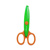 Detské nožnice KEYROAD cik-cak, 13 cm, blister, mix farieb